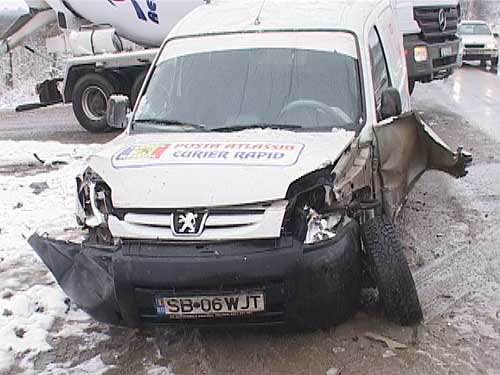 Foto carambol - accident Dura, Baia Mare